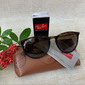 RAY-BAN “ERIKA CLASSIC” Polarized Sunglasses.